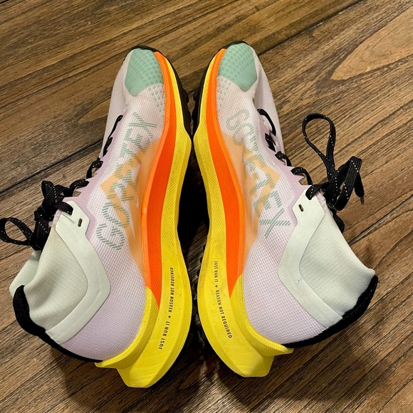 Nike React Pegasus Trail 4 GORE-TEX Barely Grape Total Orange Men’s Size 6 EUC - Picture 6 of 8